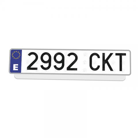 NUMBER PLATE CASE