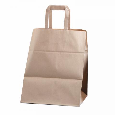 BOLSA KRAFT LISO ASAS PLANAS