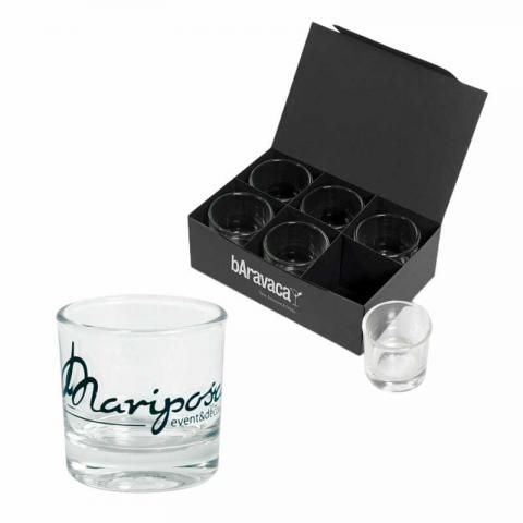 CAJA DE 6 VASOS DE CHUPITO