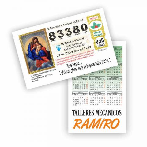 CALENDARIO LOTERIA
