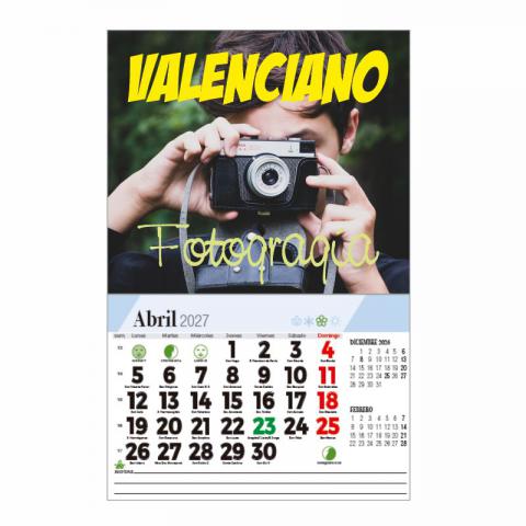 CALENDARIO ESPECIAL NEVERA IMAN