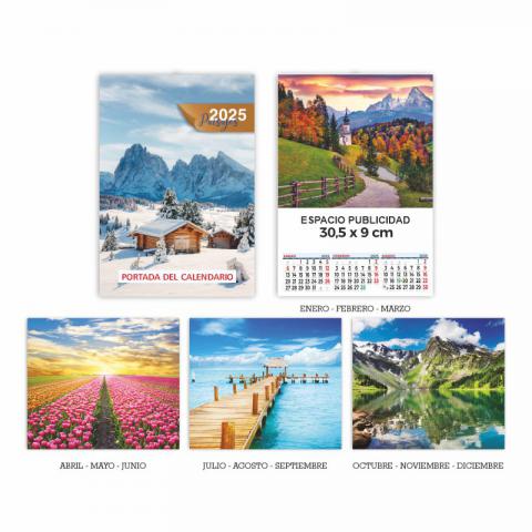 CALENDARIO DE PARED TRIMESTRAL