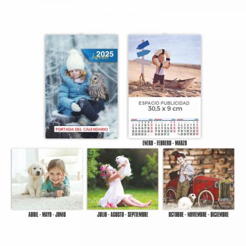 CALENDARIO DE PARED TRIMESTRAL