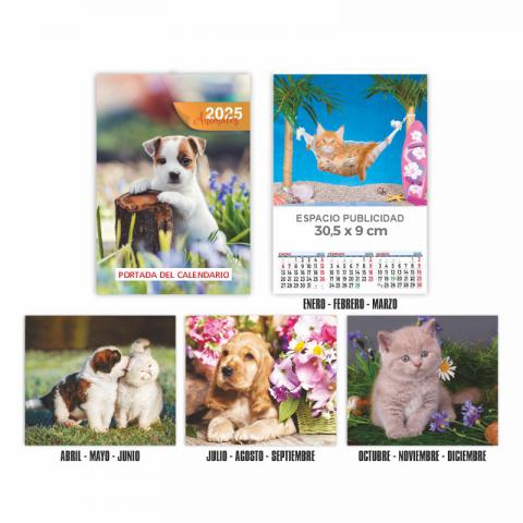 CALENDARIO DE PARED TRIMESTRAL