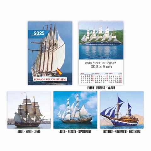 CALENDARIO DE PARED TRIMESTRAL 