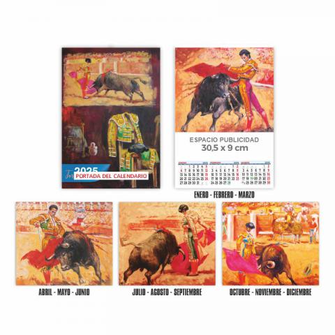 CALENDARIO DE PARED TRIMESTRAL 