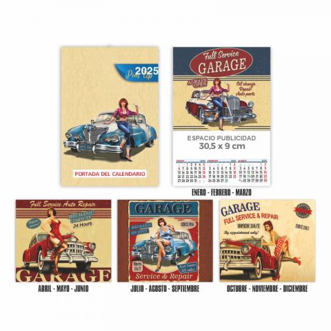 CALENDARIO DE PARED TRIMESTRAL 