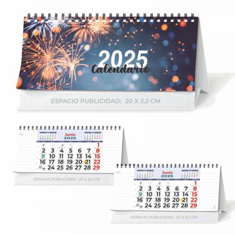 CALENDARIO SOBREMESA WIRE-O 