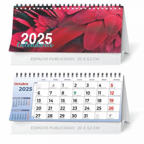 CALENDARIO SOBREMESA WIRE-O