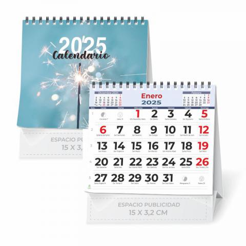 CALENDARIO SOBREMESA WIRE-O MEDIANO