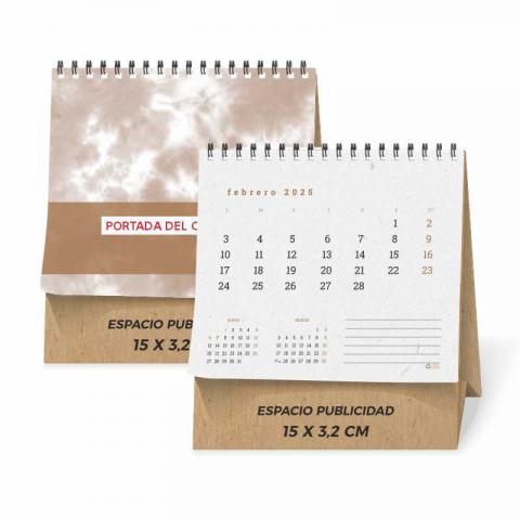 CALENDARIO SOBREMESA WIRE-O MEDIANO