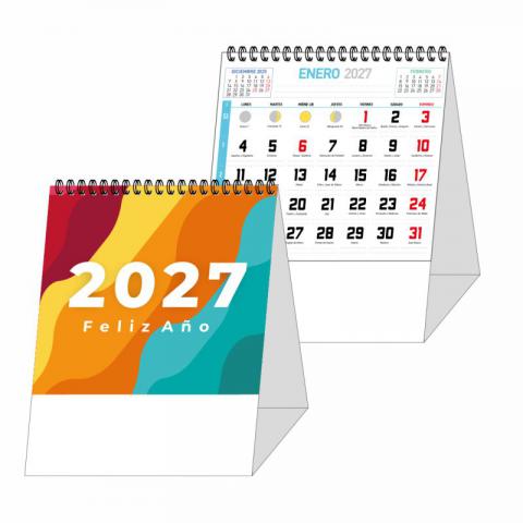 CALENDARIO SOBREMESA WIRE-O MIDI