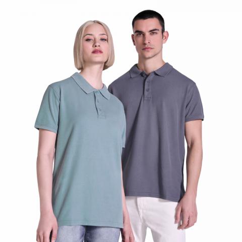 POLO UNISEX ACABADO LAVADO ÁCIDO