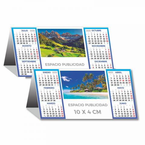 CALENDARIO SOBREMESA SEMESTRAL