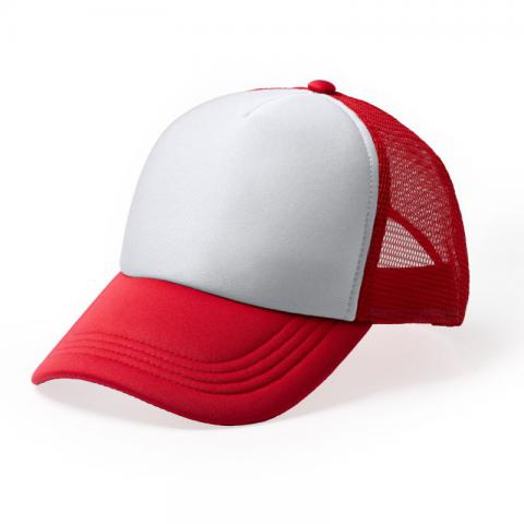 GORRA DE 5 PANELES CON REJILLA