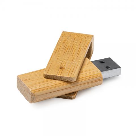 MEMORIA USB DE BAMBU