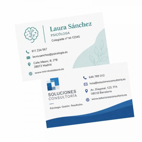 TARJETAS PERSONALIZADAS