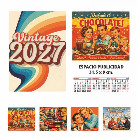 CALENDARIO PARED TRIMESTRAL